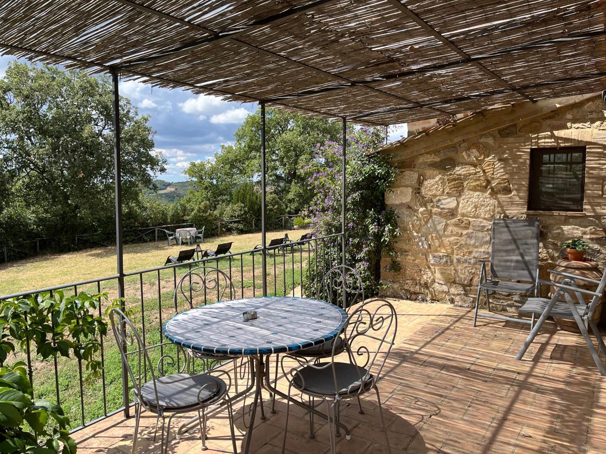 Agriturismo Le Querciole In Val D'Orcia Bagno Vignoni Rom bilde