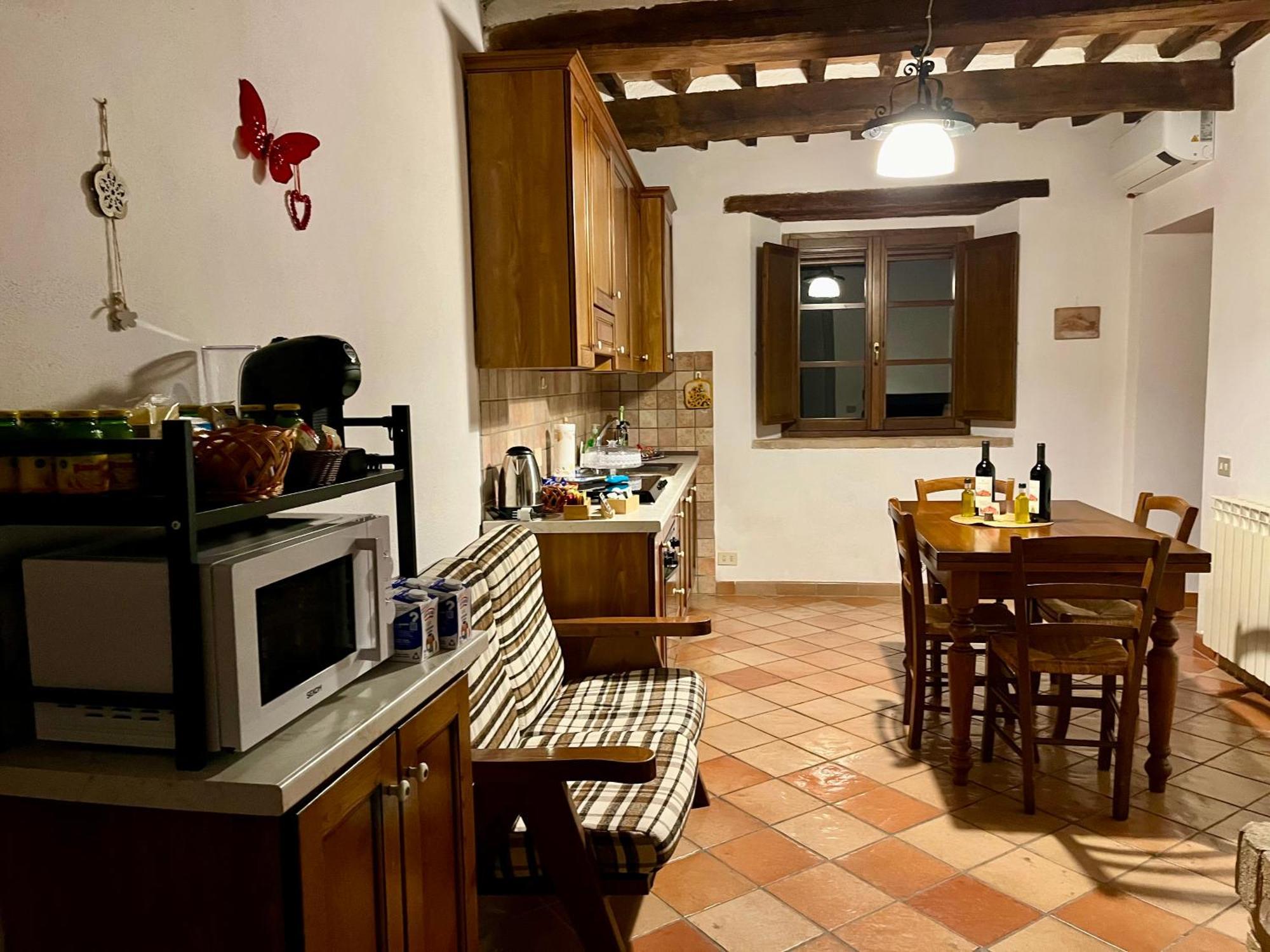 Agriturismo Le Querciole In Val D'Orcia Bagno Vignoni Rom bilde
