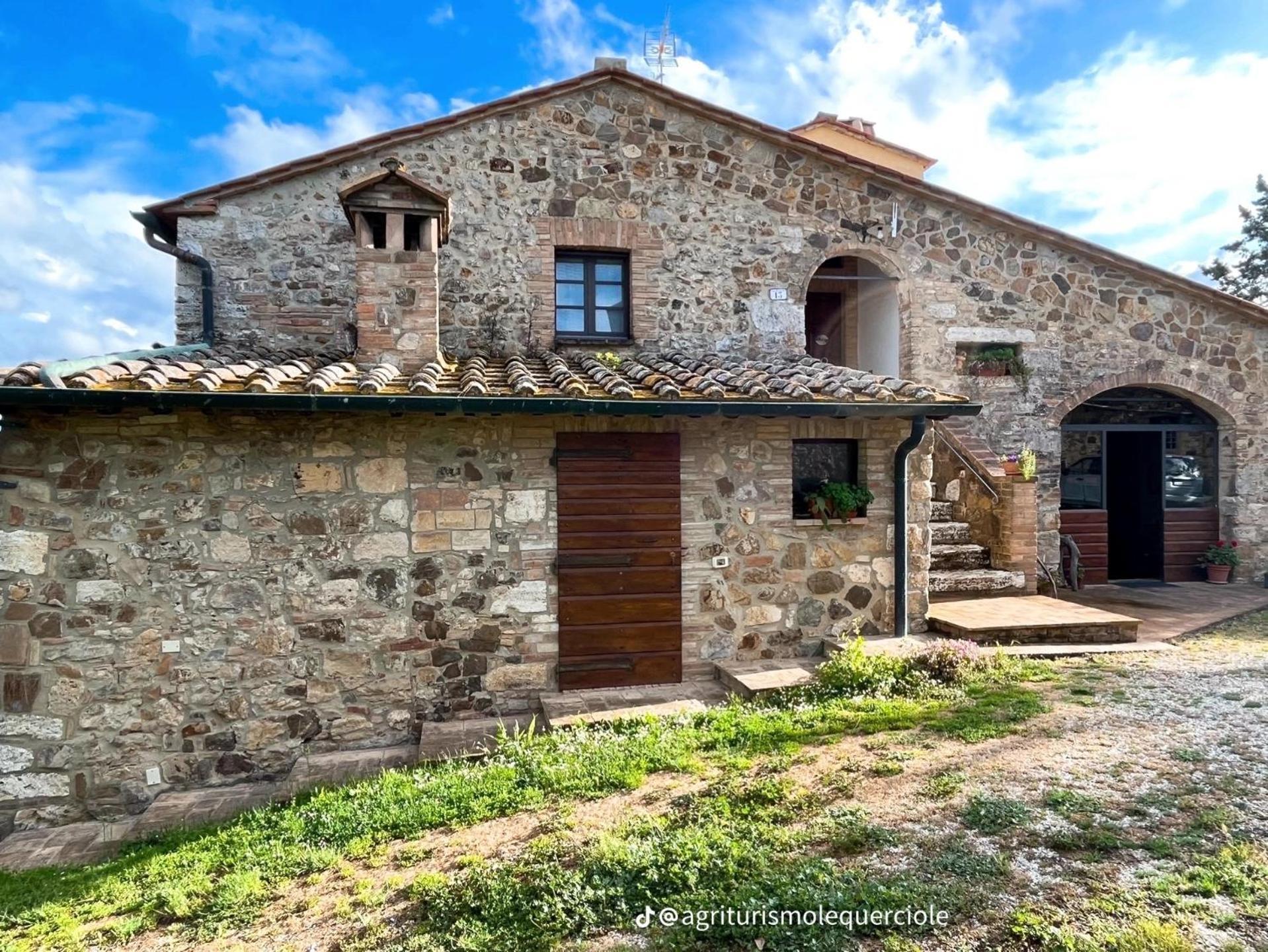 Agriturismo Le Querciole In Val D'Orcia Bagno Vignoni Eksteriør bilde