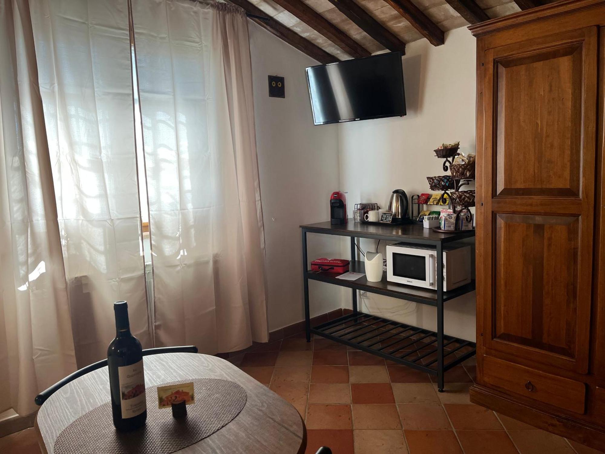 Agriturismo Le Querciole In Val D'Orcia Bagno Vignoni Rom bilde