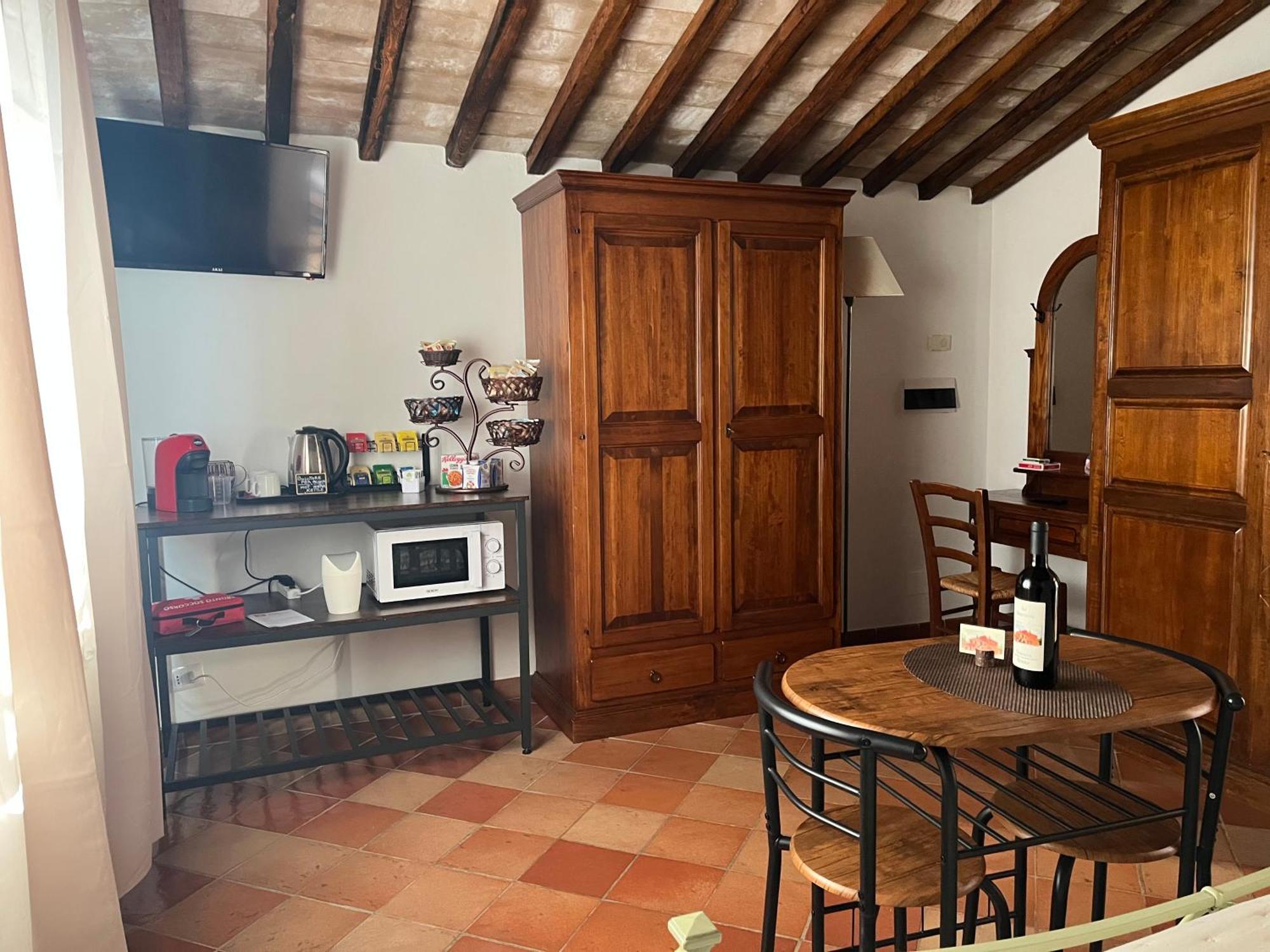 Agriturismo Le Querciole In Val D'Orcia Bagno Vignoni Rom bilde